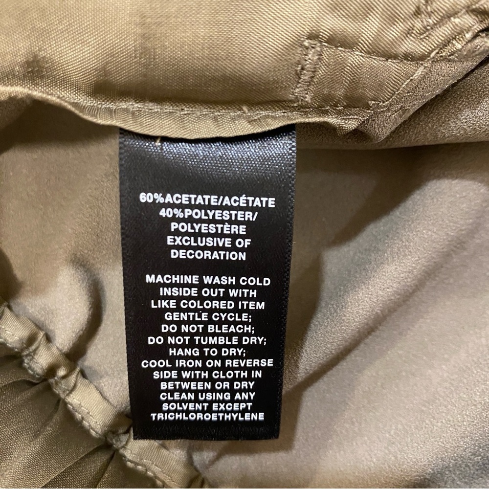 🌟LAFAYETTE 148🌟 NEW YORK PULL ON ELASTIC WAIST TROUSER GREEN SZ P OR XS - Picture 2 of 5